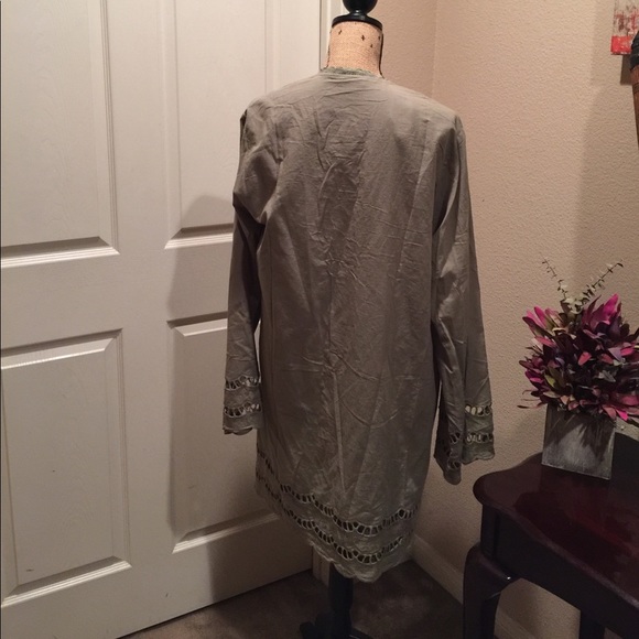 Olive green Cardigan - Picture 4 of 5